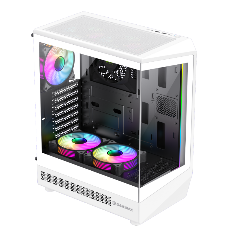 GameMax Vista COC AW Mid-Tower ATX Gaming Case w/ Glass GameMax Vista COC AW Mid-Tower ATX Gaming Case w/ Glass